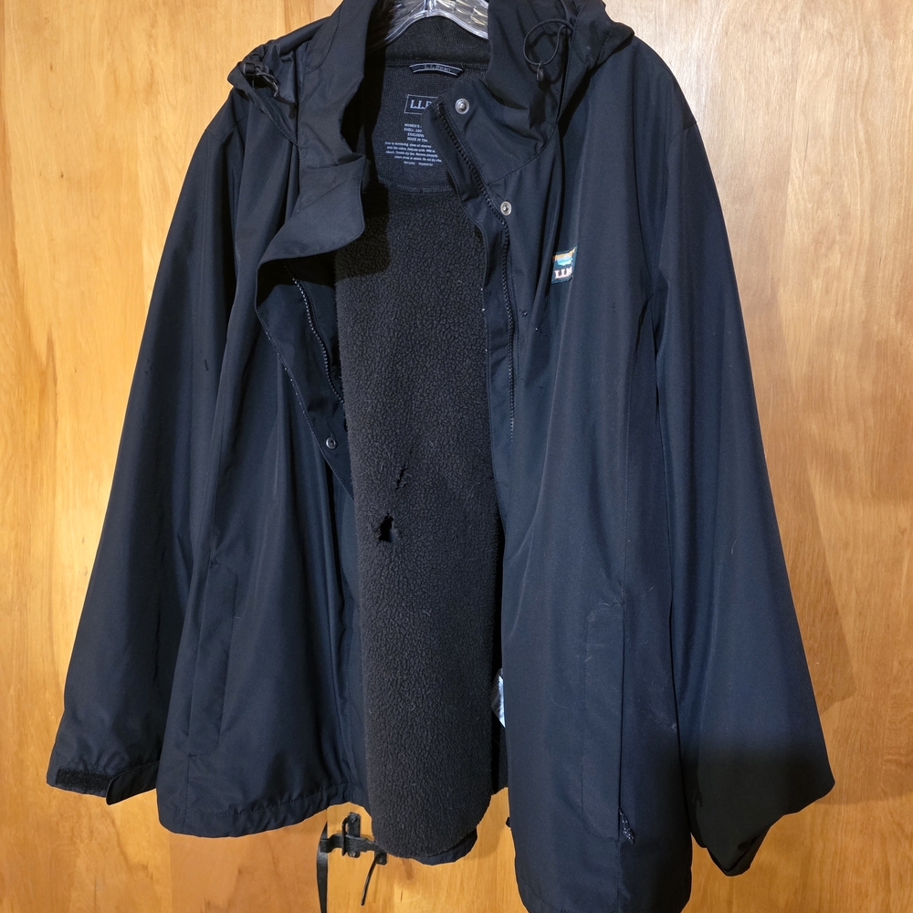 L.L. Bean Women's Black Ski Jacket